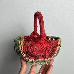 Small Wicker Watermelon Basket